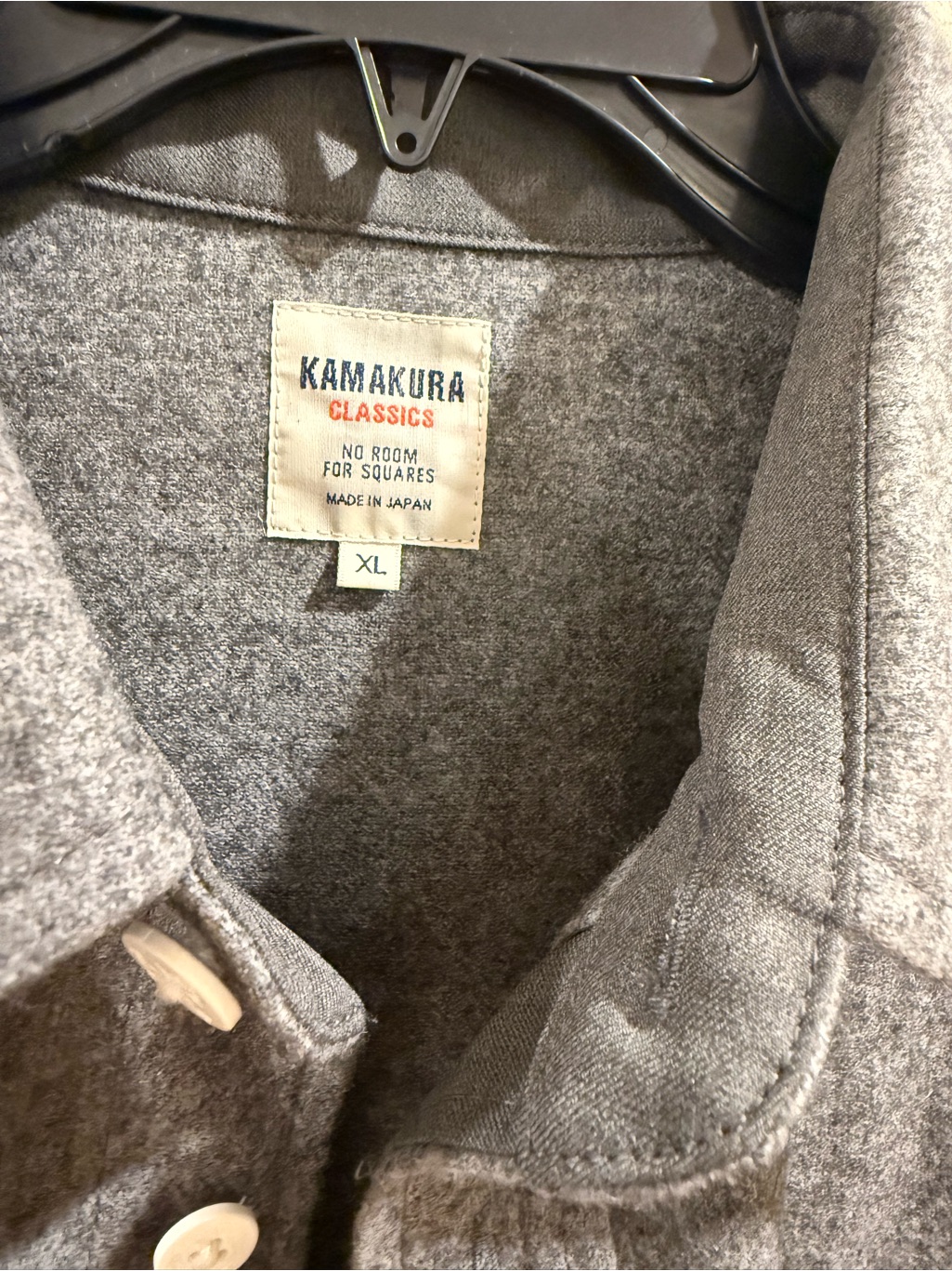 Kamakura Classic Flannel Shirt Top Japan Xl New — image 3 of 5
